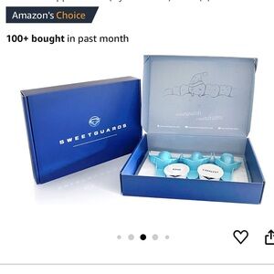 Sweetguard Custom Dental Night Guard, Upper Guard (Hybrid-3mm) - One(1) Guard